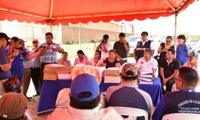 El Alcalde Municipal de Montero, Mario Baptista Conde