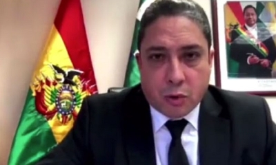 Héctor Arce, Embajador de Bolivia  Ante la OEA.