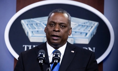 El secretario de Defensa de Estados Unidos, Lloyd Austin 