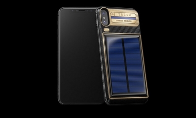 Caviar IPhone X Tesla. Foto: RT