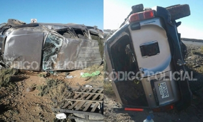 Los heridos fueron trasladados a Cossmil/Foto. Código Policial