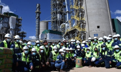 Planta de Oruro de la Empresa Pública Productiva Cementos de Bolivia (Ecebol).