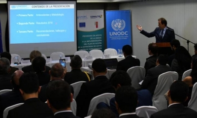 El informe de la Unodc en Bolivia. | APG