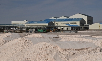 La Planta Industrial de Carbonato de Litio, en Potosí. 