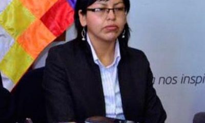 La viceministra de Agua Potable y Saneamiento Básico, Julia Collado