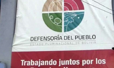 Las instalaciones de la Defensoría del Pueblo en La Paz.