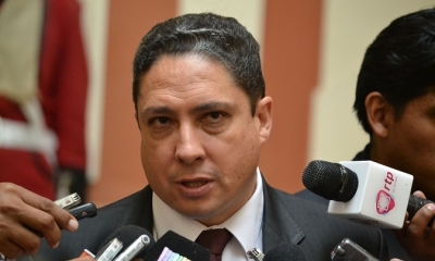 Ministro de Justicia, Héctor Arce 