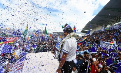 El presidente Evo Morales