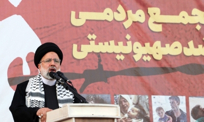 El presidente de Irán, Ebrahim Raisi
