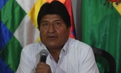 Evo Morales en Cochabamba/Foto. ABI