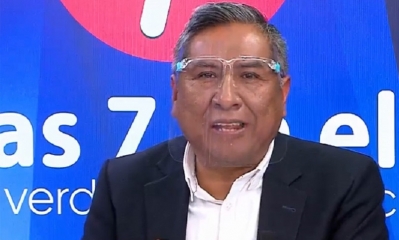 Canciller Rogelio Mayta. Foto/captura