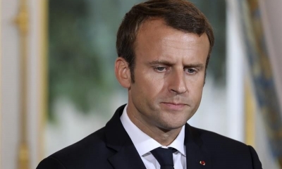El presidente francés, Emmanuel Macron