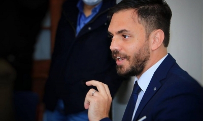 El ministro de Gobierno, Eduardo del Castillo. 