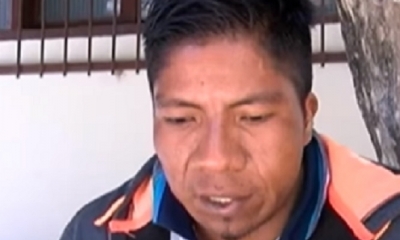 El maestro pidió perdón/Foto. Captura de pantalla