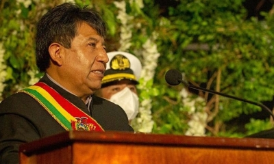 El presidente en ejercicio, David Choquehuanca. | Agencias