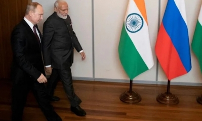 India y Rusia normalmente celebran cumbres anuales, pero la última reunión en persona de los líderes fue al margen de la Cumbre BRICS 2019