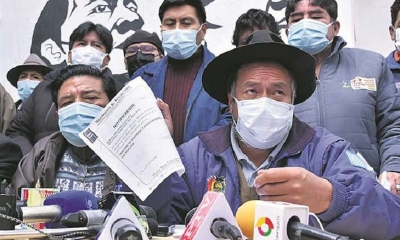 el eje de unidad partidaria es Evo Morales y que nadie puede atacarlo ni colocar en duda su liderazgo
