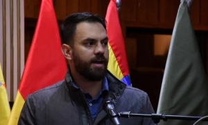 El ministro de Gobierno, Eduardo Del Castillo