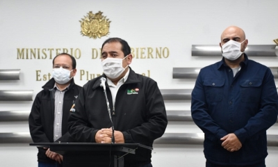 El viceministro de Seguridad Ciudadana, Wilson Santamaría