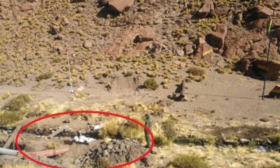 Chile terminó e entubar la zona del Silala/Foto. RRSS