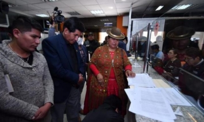 Legisladores del MAS presentaron una denuncia contra las salas constitucionales.
