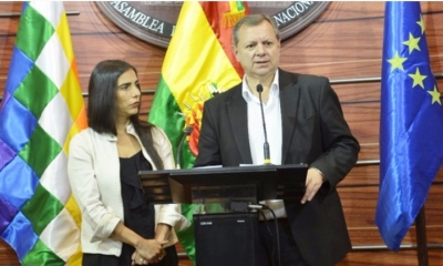 Presidentes de las cámaras legislativas. Foto/tuit Senado