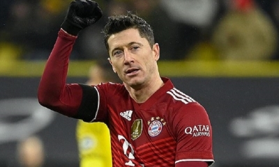 Robert Lewandowski, Delantero del Bayern de Múnich.