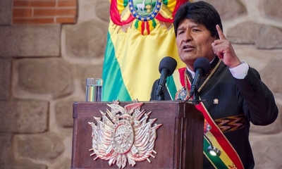 Presidente Evo Morales. 