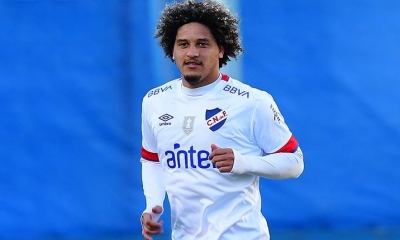 El futbolista de Nacional de Uruguay, Felipe Gedoz. | Tenfield