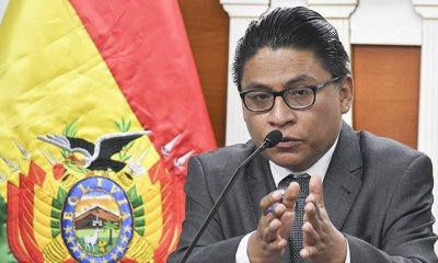 El ministro de Justicia, Iván Lima