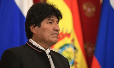 El expresidente Evo Morales
