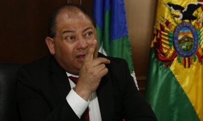 Ministro de Gobierno, Carlos Romero. Foto: Abi