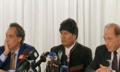 El abogado Ferreyra representa a Morales en este caso. ( I )