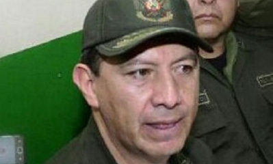 Rommel Raña, ex Comandante de la Policía de Oruro/Foto. RRSS