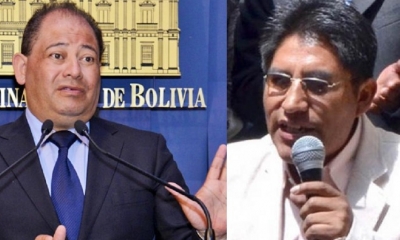 Carlos Romero y Félix Patzi/Foto. Kandire