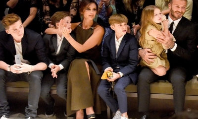 Familia Beckham.