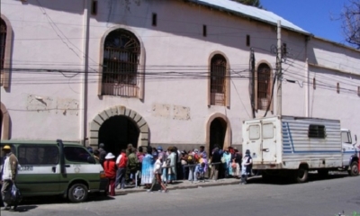 Frontis de la cárcel de San Pedro. Foto: Archivo