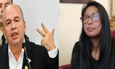  Arturo Murillo, acusó hoy a la presidenta del Senado, Eva Copa