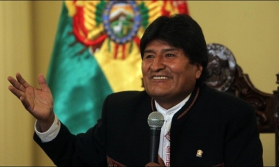 presidente Evo Morales. 