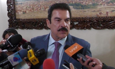 El alcalde Manfred Reyes Villa.