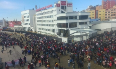 Marcha de la UPEA Foto: El Alto es Noticia