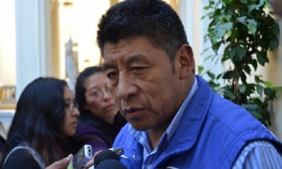 Senador del Movimiento Al Socialismo (MAS), Pedro Montes