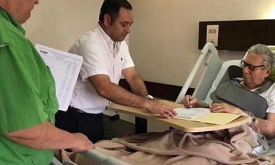 Ex Alcalde Percy Fernández permanece delicado en su estado de salud 