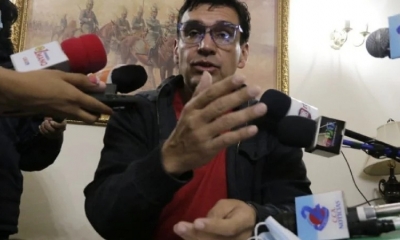 El alcalde José María Leyes, en conferencia de prensa este miércoles.
