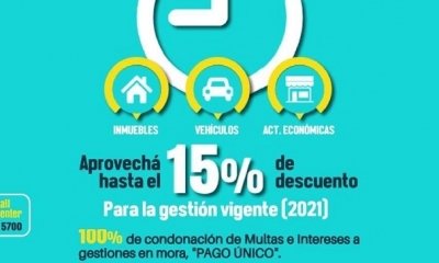 Plazo para pagar los impuestos con descuentos 