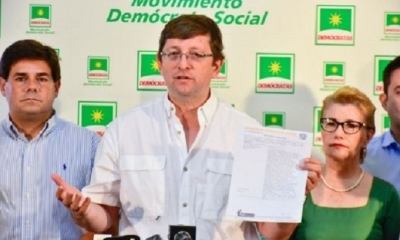 La autoridad expuso sus argumentos en conferencia de prensa. Foto: El Deber