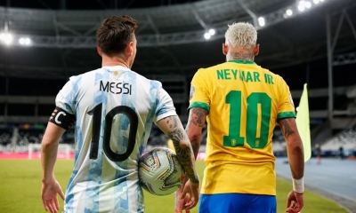 Lionel Messi y Neymar