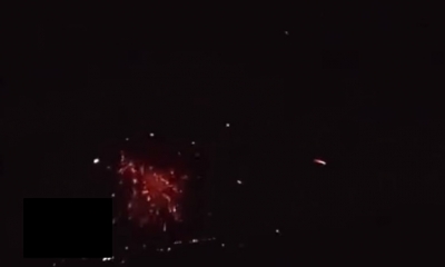 La Fuerza Aérea israelí lanzó 16 bombas dirigidas contra Siria/Captura de pantalla