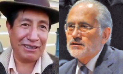 Rafael Quispe y Carlos Mesa/Foto. Kandire 