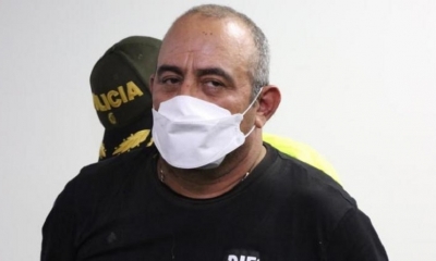 El número uno de la banda criminal del Clan del Golfo, Dairo Antonio Úsuga David, alias 